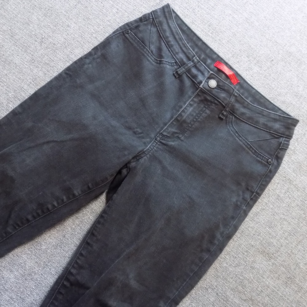 Jennifer Lopez Sculpt Super Skinny Jeans Womens 8 Black Good Stretch Denim